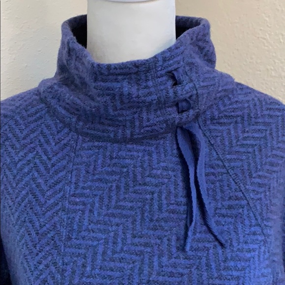 prAna Asymmetrical Wool Blend Sweater (Size S) - Picture 3 of 9